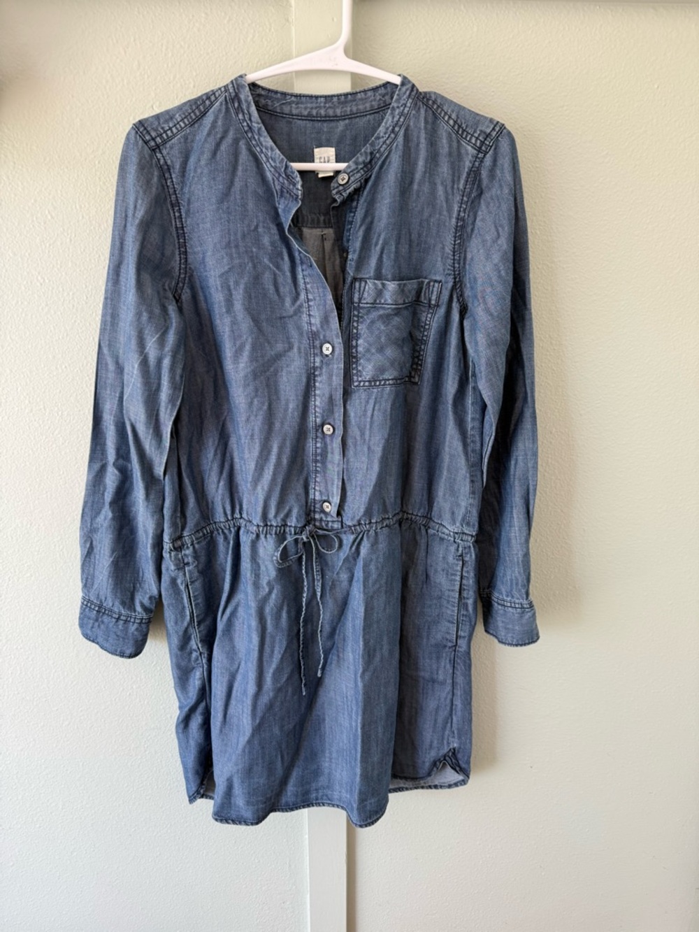 GAP Denim-Blue Chambray Top
